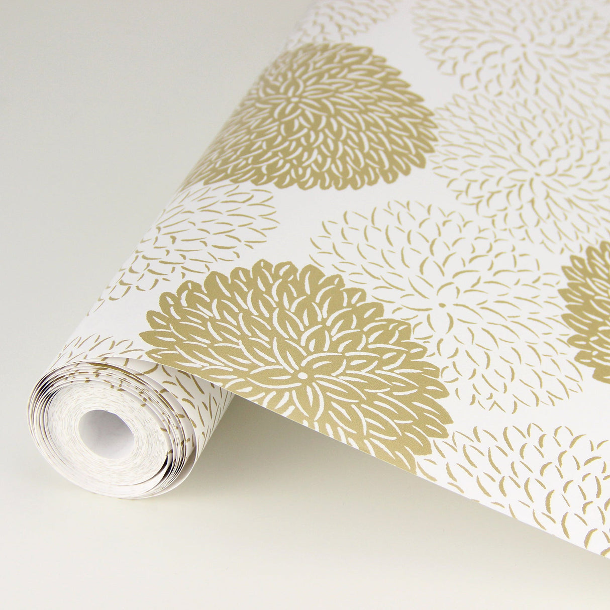 A-Street Prints 2764-24302 Blithe Gold Floral Wallpaper