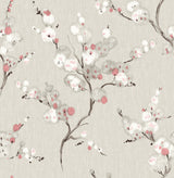 A-Street Prints 2764-24307 Bliss Coral Blossom Wallpaper