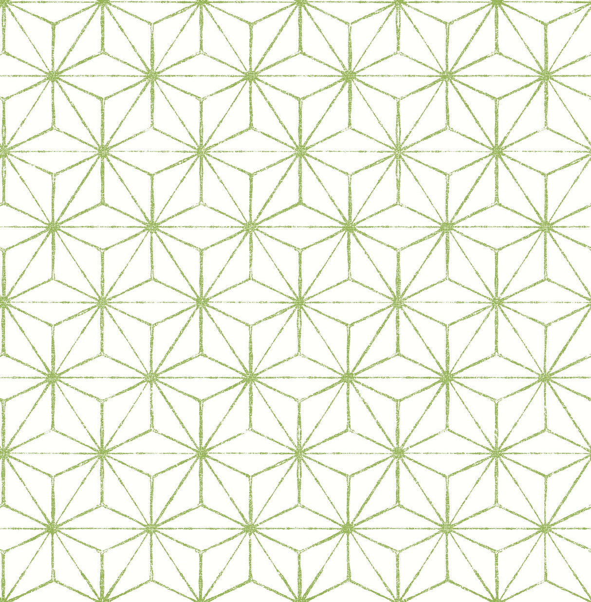 A-Street Prints 2764-24312 Orion Green Geometric Wallpaper