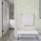 A-Street Prints 2764-24322 Sakura Light Grey Floral Wallpaper