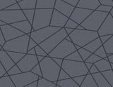 Kenneth James 2765-BW40302 Heath Blue Geometric Linen Wallpaper