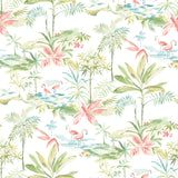 Brewster 2766-12071 Ibis Green Lagoon Wallpaper