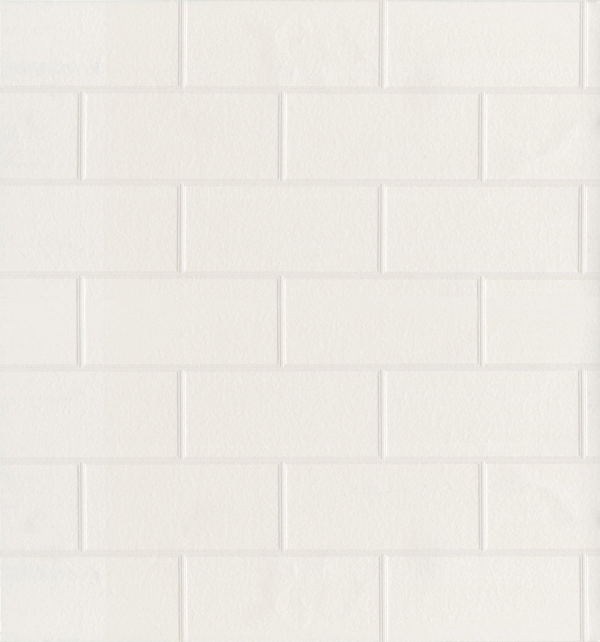 Brewster 2766-21399 Barclays Paintable Paintable White Tile Wallpaper