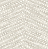 Brewster 2766-23777 Aldie Off-White Chevron Weave Wallpaper