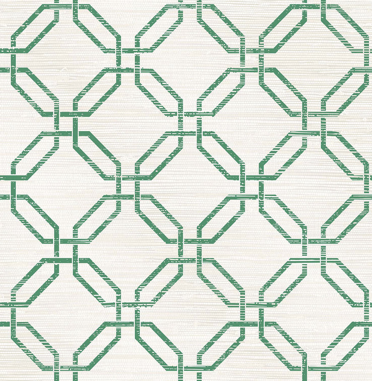 Brewster 2766-24409 Phaius Green Trellis Wallpaper