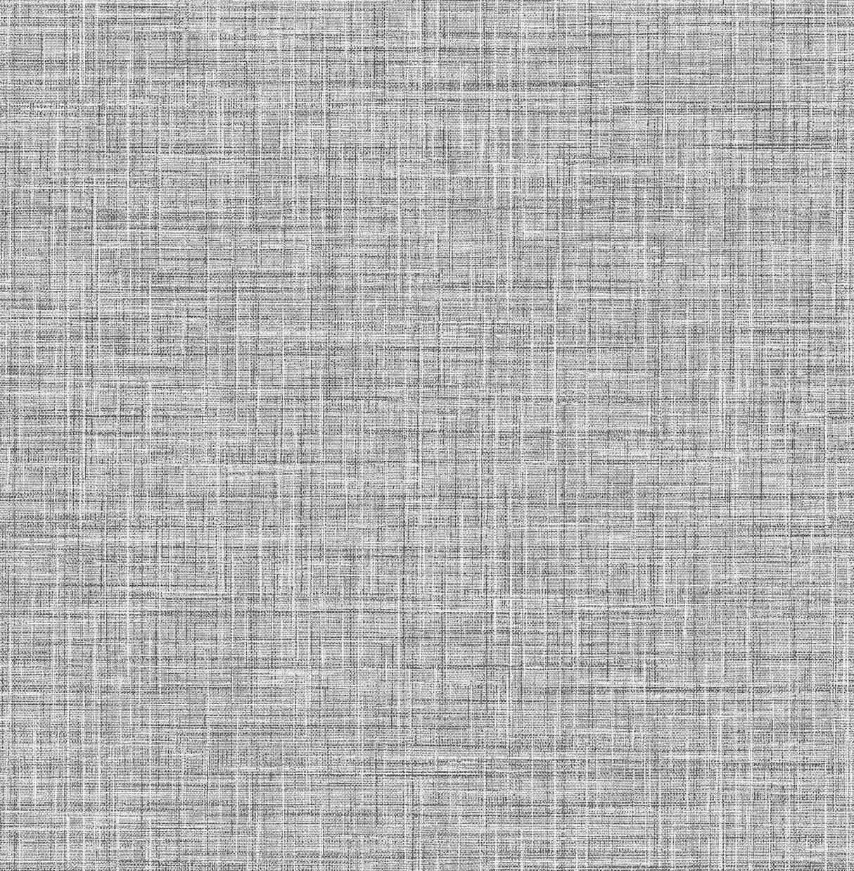 Brewster 2766-24646 Barbary Black Crosshatch Texture Wallpaper