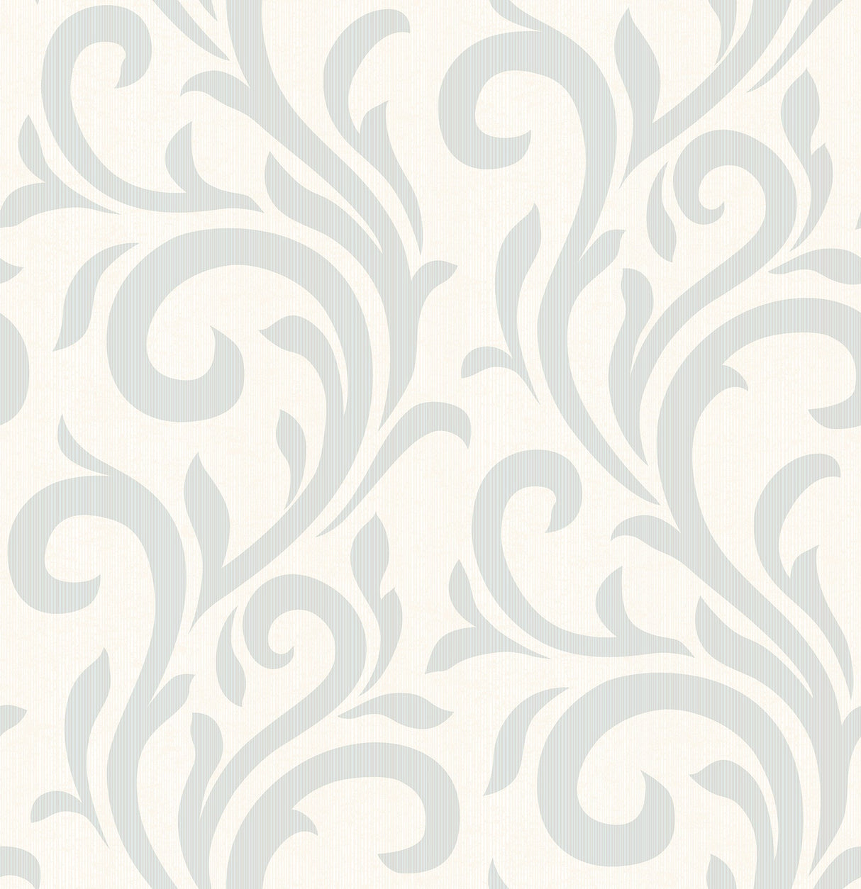 Brewster 2766-96549 Bletilla Teal Scroll Wallpaper