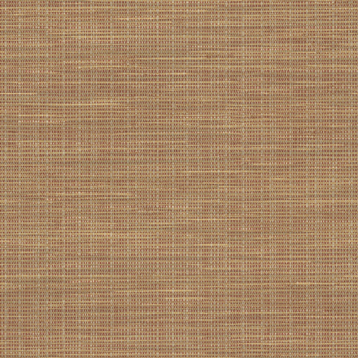 Brewster 2767-01695 Hartman Red Faux Grasscloth Wallpaper