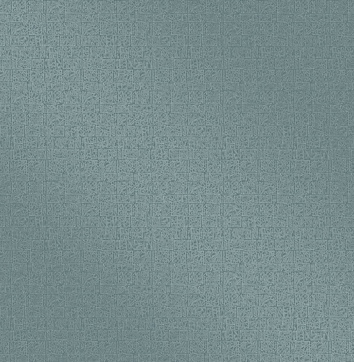 Brewster 2767-23359 Basilic Blue Mosaic Wallpaper