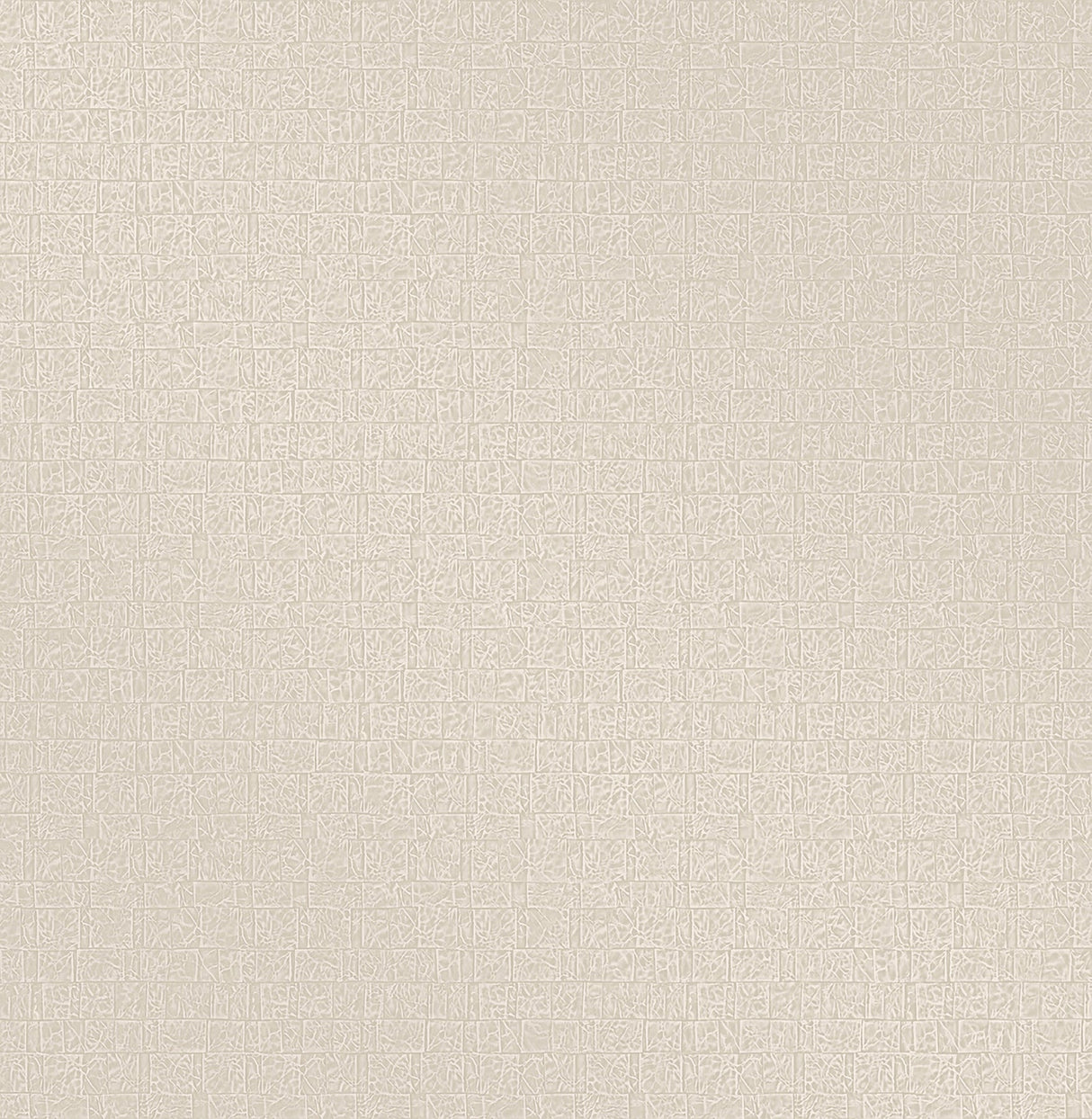 Brewster 2767-23364 Basilic Cream Mosaic Wallpaper