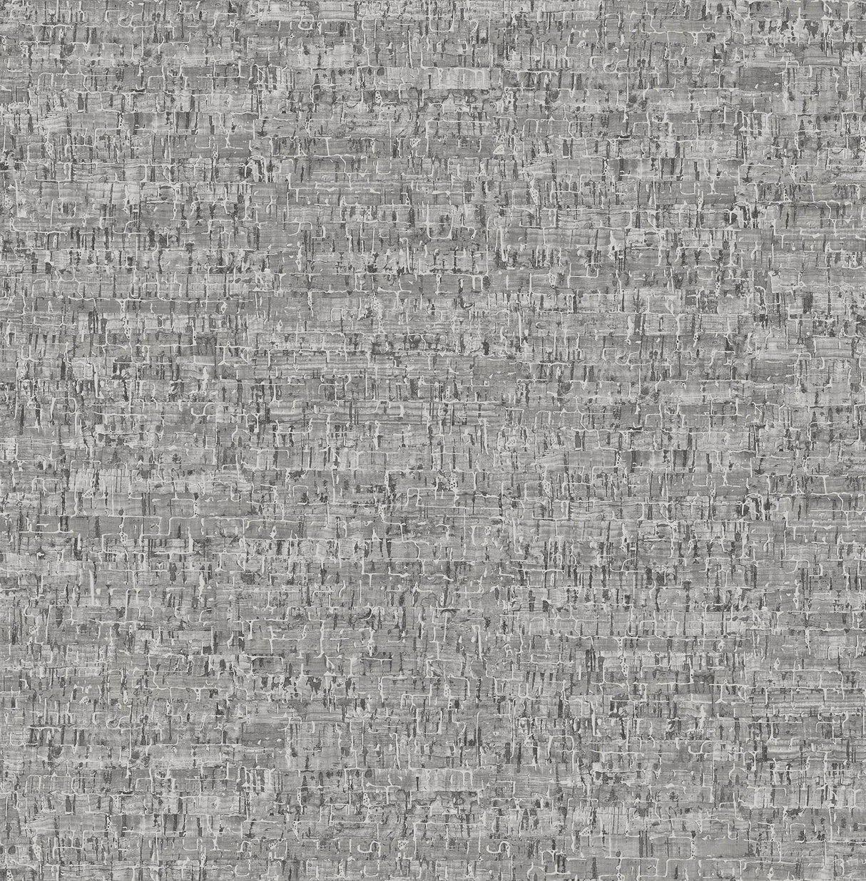 Brewster 2767-23769 Burl Grey Small Faux Cork Wallpaper