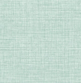 Brewster 2767-24271 Tuckernuck Teal Linen Wallpaper