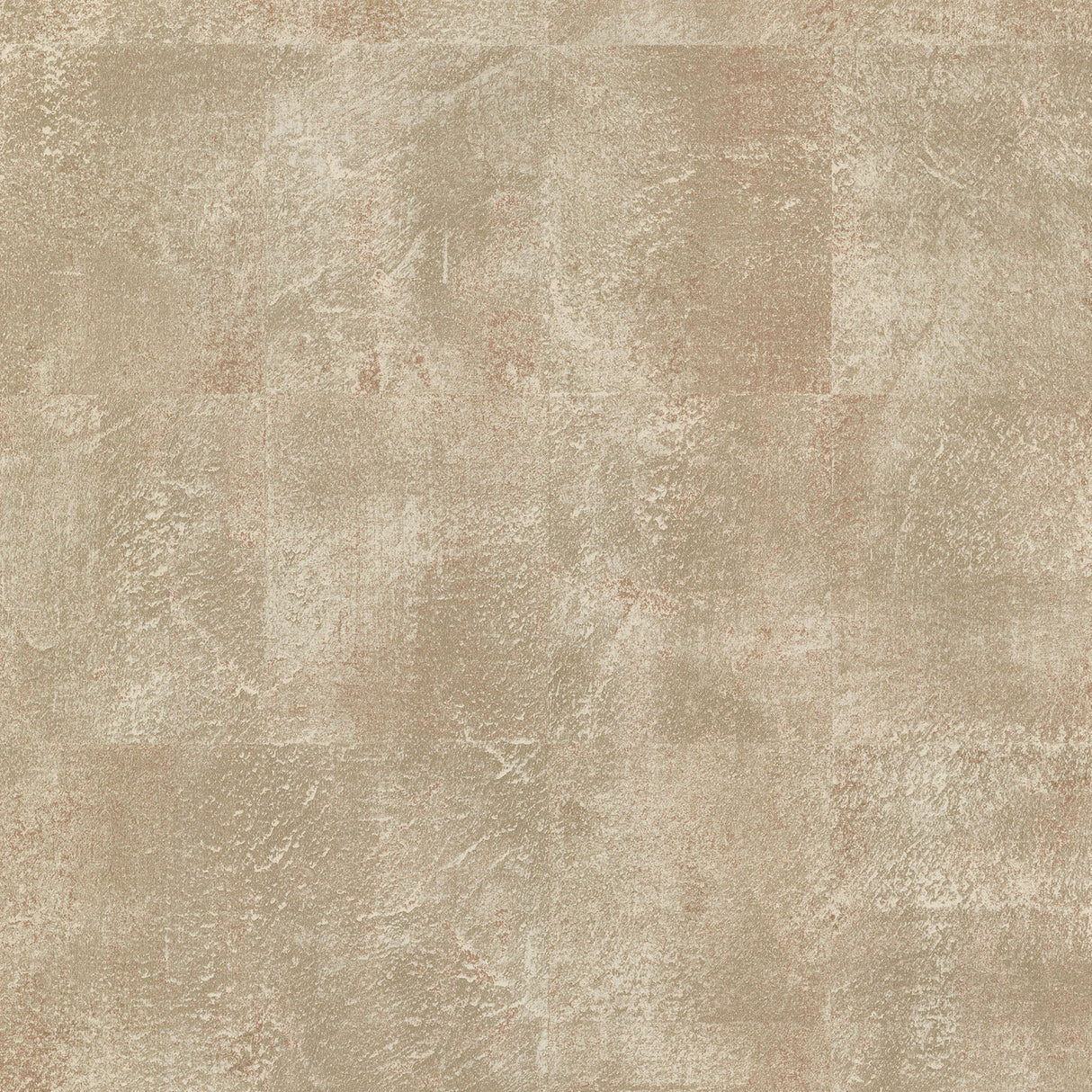 Brewster 2767-24432 Azoic Copper Brushstroke Squares Wallpaper