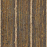 Brewster 2767-41382 Hodgenville Brown Wood Paneling Wallpaper