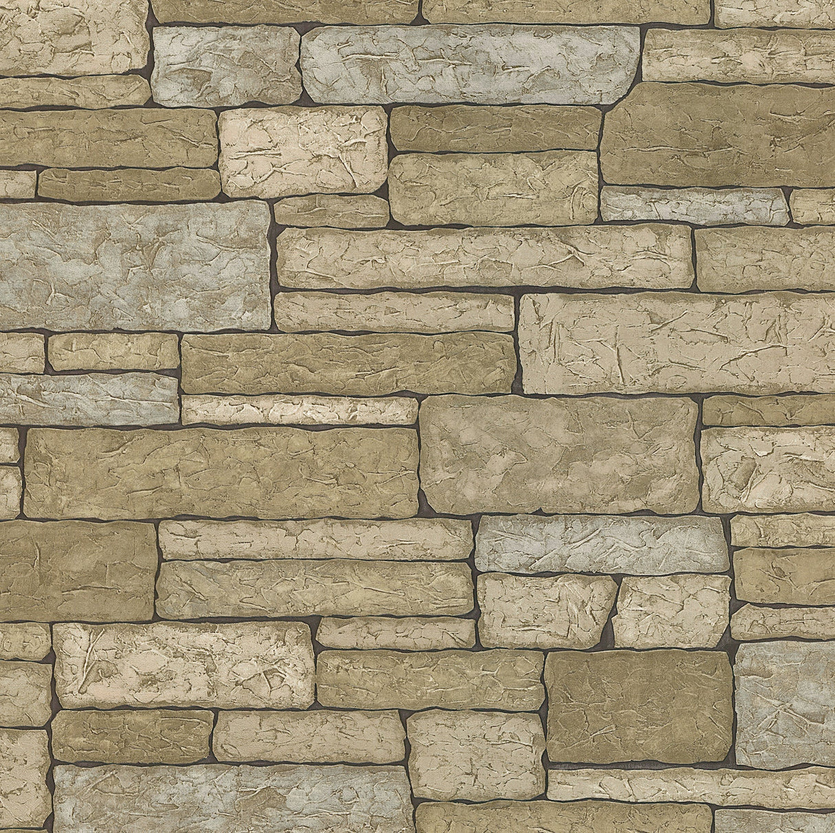 Brewster 2767-41391 Madeline Grey Stone Texture Wallpaper