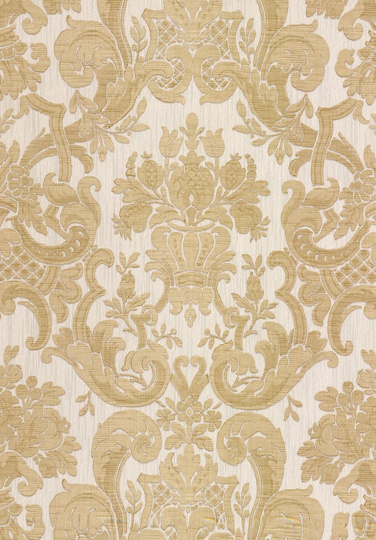 Brewster 2768-95553 Milano Cream Damask Wallpaper