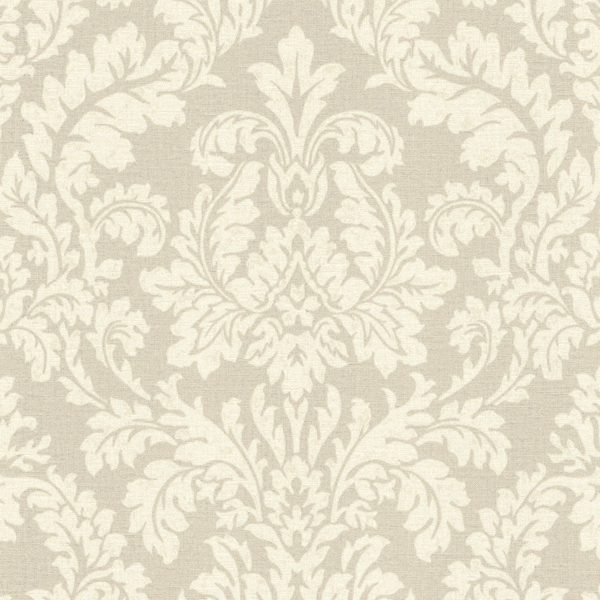 Advantage 2773-449020 Honor Beige Damask Wallpaper