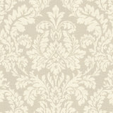 Advantage 2773-449020 Honor Beige Damask Wallpaper