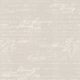 Advantage 2773-449556 Nouvel Light Grey Script Wallpaper