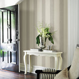 Advantage 2773-449600 Dash Light Grey Linen Stripe Wallpaper