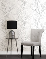 Advantage 2773-455922 Zola Grey Tree Branch Wallpaper