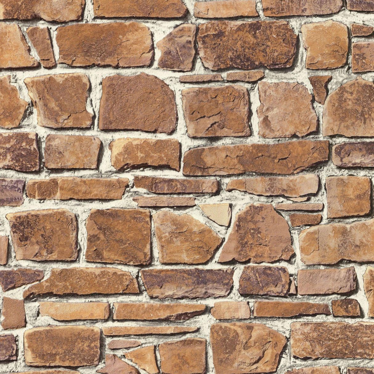 Advantage 2774-402612 Tushar Orange Stacked Slate Wallpaper