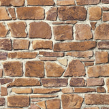 Advantage 2774-402612 Tushar Orange Stacked Slate Wallpaper