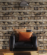 Advantage 2774-931808 Bighorn Brown Logs Wallpaper