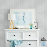 A-Street Prints 2782-21363 Comares Grey Stripe Texture Wallpaper