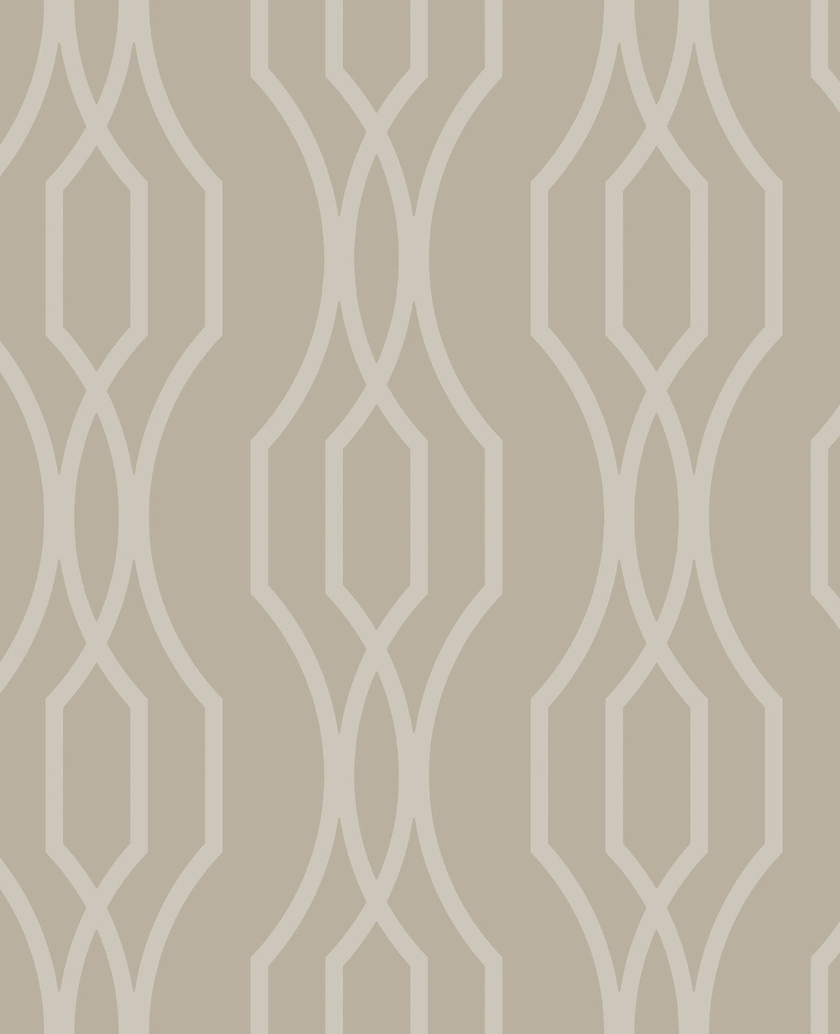 A-Street Prints 2782-24513 Coventry Taupe Trellis Wallpaper