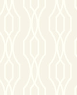A-Street Prints 2782-24514 Coventry Eggshell Trellis Wallpaper