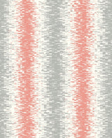 A-Street Prints 2782-24518 Quake Coral Abstract Stripe Wallpaper