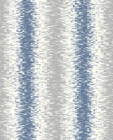 A-Street Prints 2782-24521 Quake Blue Abstract Stripe Wallpaper