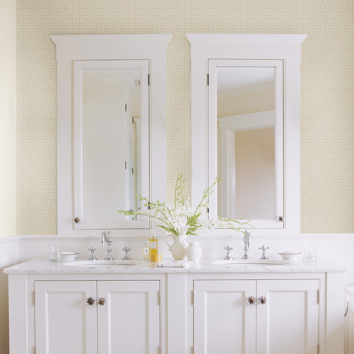 A-Street Prints 2782-24532 Boxwood Neutral Geometric Wallpaper