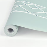 A-Street Prints 2785-24806 Aqua Latticework Wallpaper