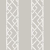 A-Street Prints 2785-24809 Platinum Latticework Wallpaper