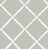 A-Street Prints 2785-24814 Sterling Ikat Trellis Wallpaper