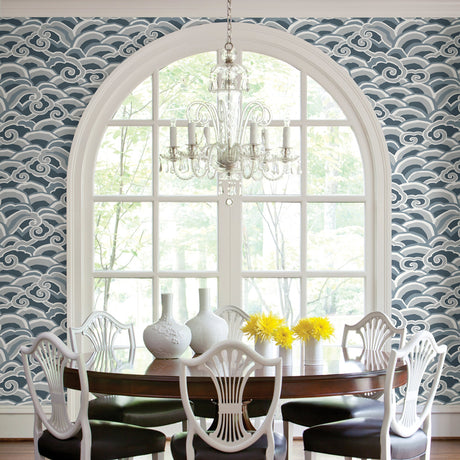 A-Street Prints 2785-24840 Denim Decowave Wallpaper