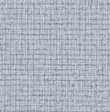 A-Street Prints 2785-24849 Denim Palm Weave Wallpaper