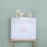 A-Street Prints 2793-24282 Lilt Teal Faux Grasscloth Wallpaper
