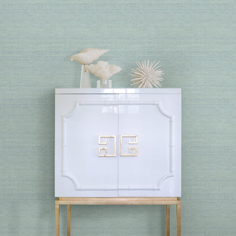 A-Street Prints 2793-24282 Lilt Teal Faux Grasscloth Wallpaper
