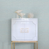 A-Street Prints 2793-24283 Lilt Blue Faux Grasscloth Wallpaper