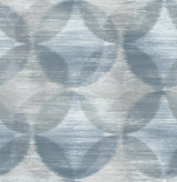A-Street Prints 2793-24704 Alchemy Blue Geometric Wallpaper