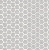 A-Street Prints 2793-24711 Aura Lavender Honeycomb Wallpaper