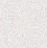 A-Street Prints 2793-24719 Daydream Purple Abstract Floral Wallpaper