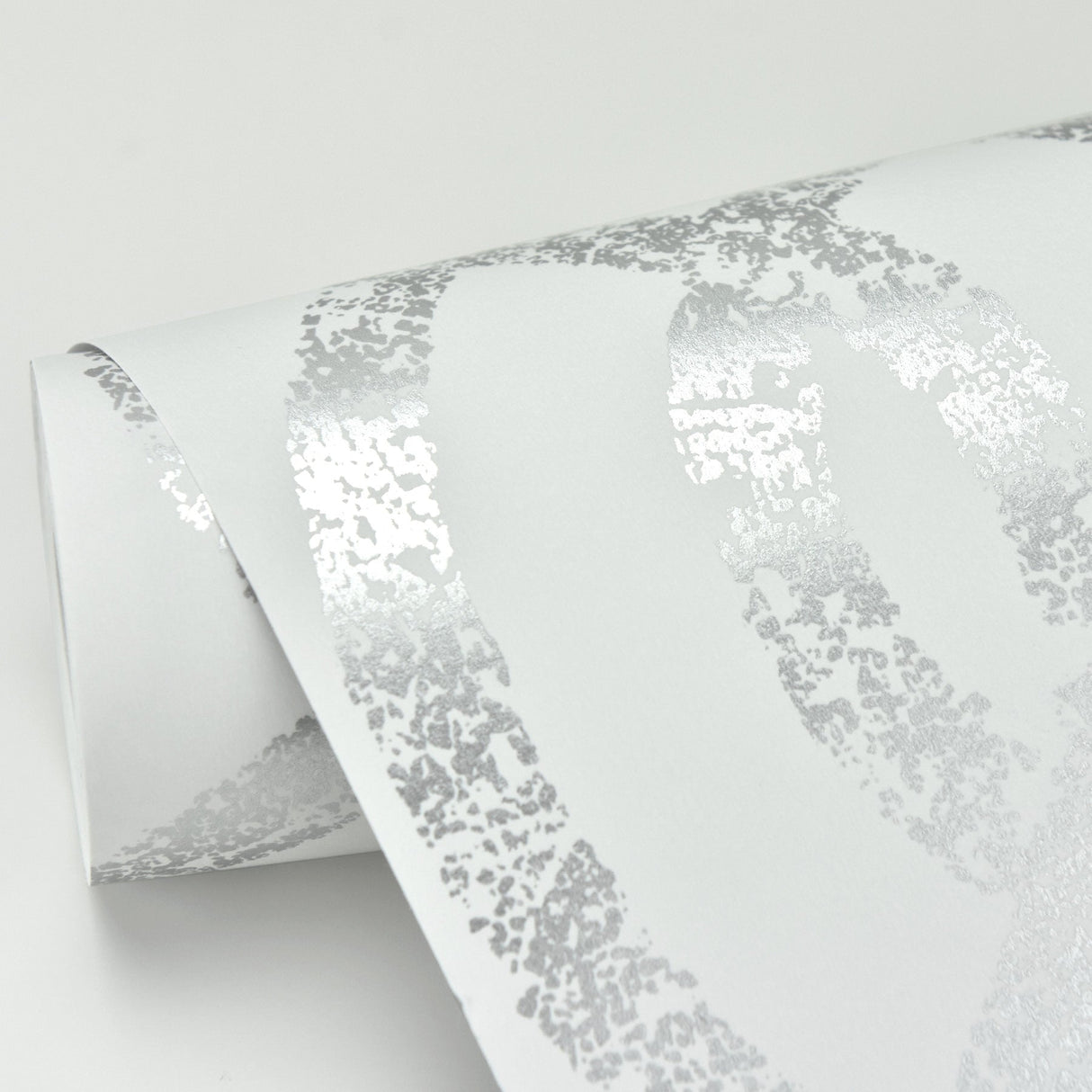 A-Street Prints 2793-24722 Ethereal Silver Trellis Wallpaper