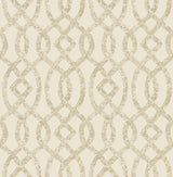A-Street Prints 2793-24724 Ethereal Bronze Trellis Wallpaper