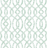 A-Street Prints 2793-24726 Ethereal Sea Green Trellis Wallpaper