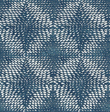 A-Street Prints 2793-24727 Ethos Sapphire Abstract Wallpaper