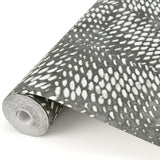 A-Street Prints 2793-24730 Ethos Pewter Abstract Wallpaper